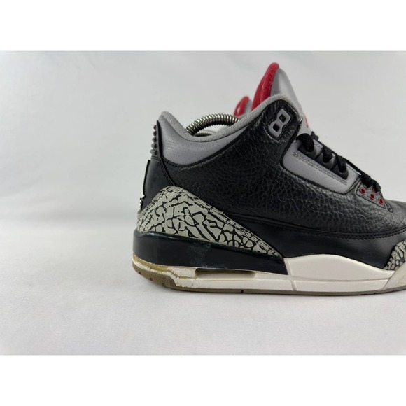 Nike Air Jordan 3 Retro \'Cement\' 2011 136064-010 Men\'s Size 8 main image 10